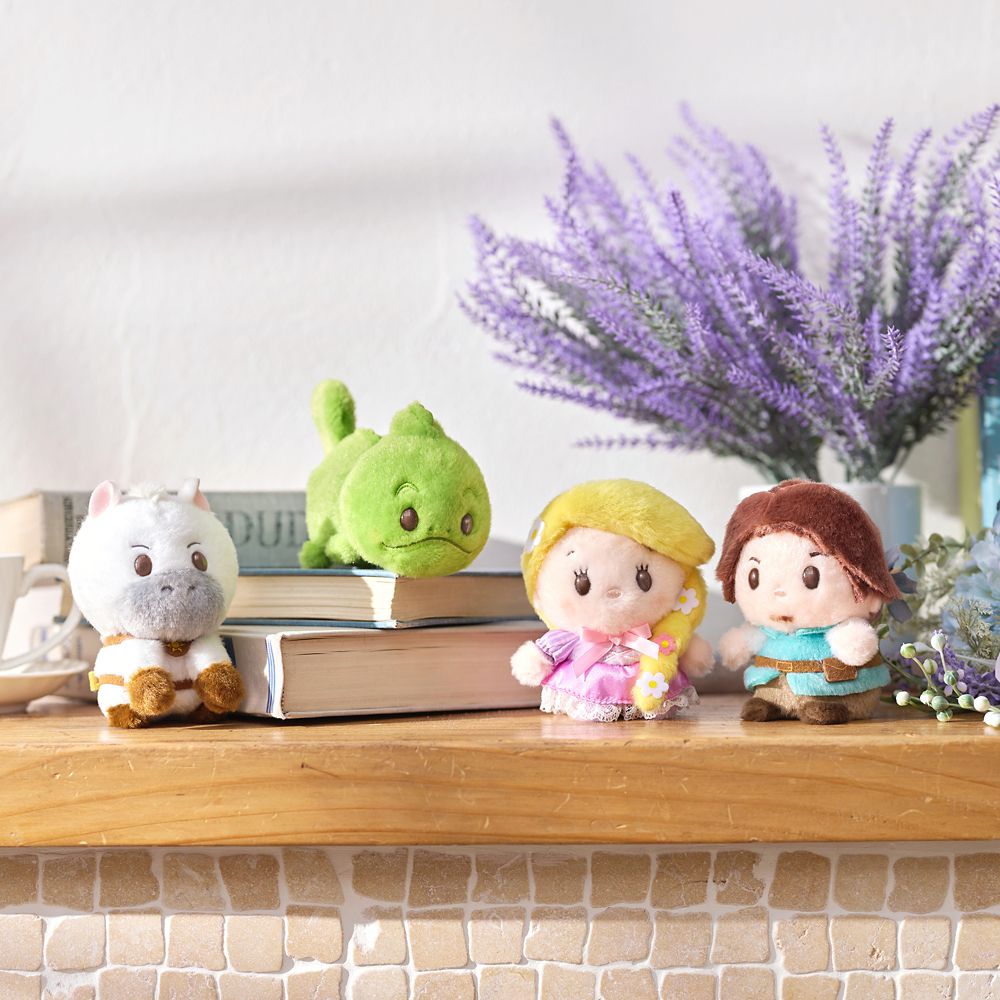 Rapunzel Urupocha-Chan Plush &ndash; Tangled &ndash; Mini 4'' &ndash; Disney Store Japan