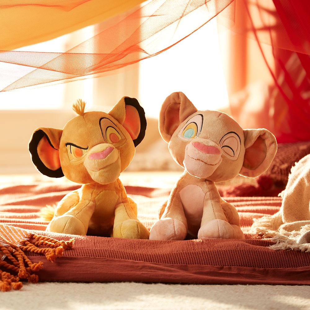 Simba and Nala Plush Set - The Lion King 30th Anniversary - Small 11''