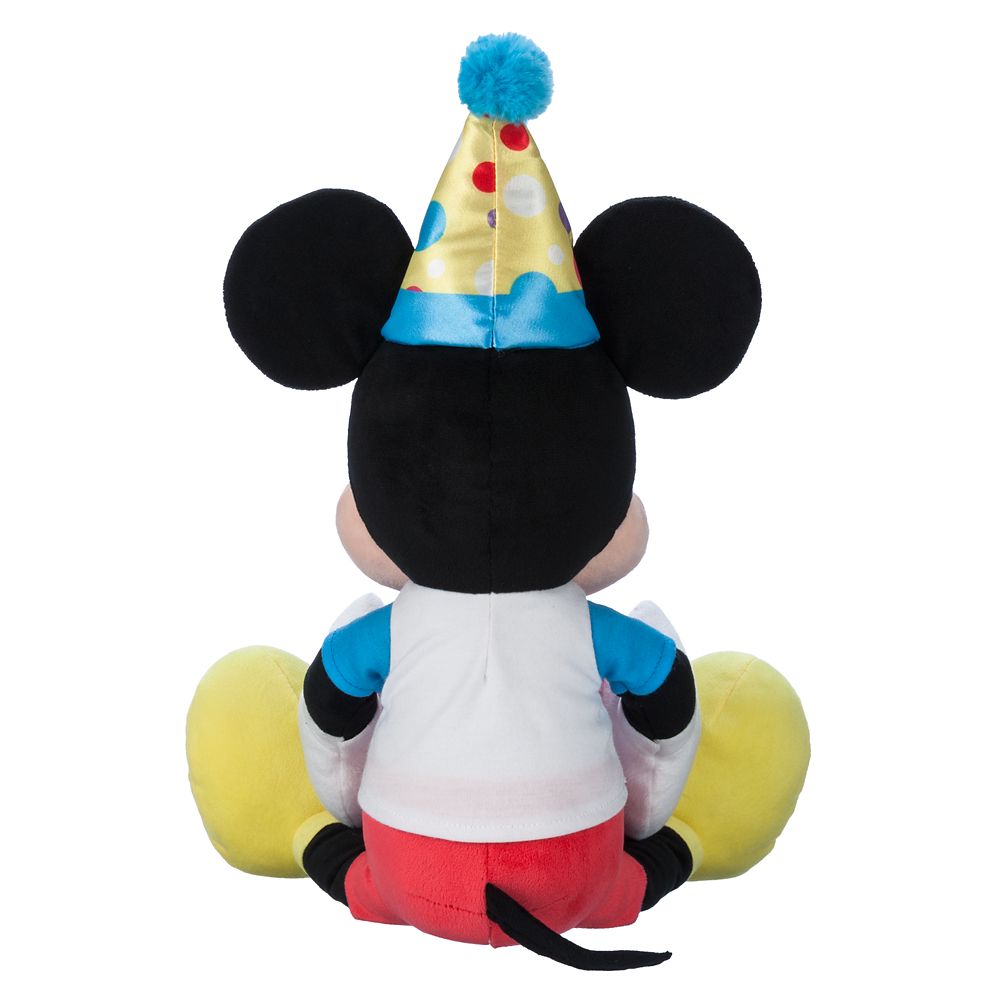 Mickey Mouse Happy Birthday Plush - Medium 18''