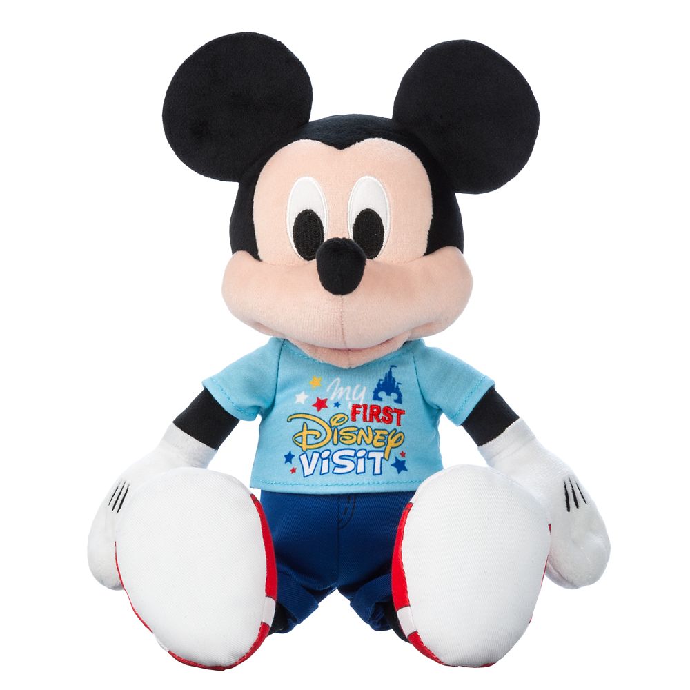 Mickey Mouse ''My First Disney Visit'' Plush - Small 13''