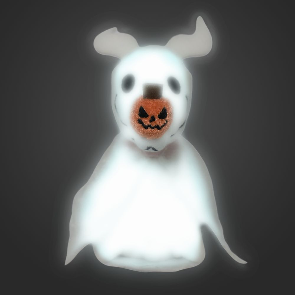 Zero Magnetic Shoulder Light-Up Plush &ndash; The Nightmare Before Christmas &ndash; 8''