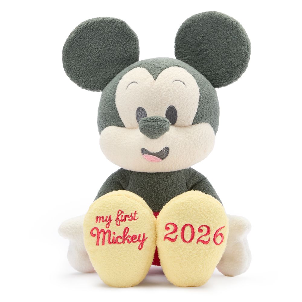 Mickey Mouse ''My First Mickey 2026'' Plush for Baby &ndash; 13''