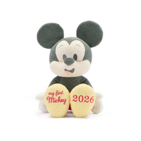 Мягкие игрушки Disney Mickey Mouse ''My First Mickey 2026'' Plush for Baby – 13''