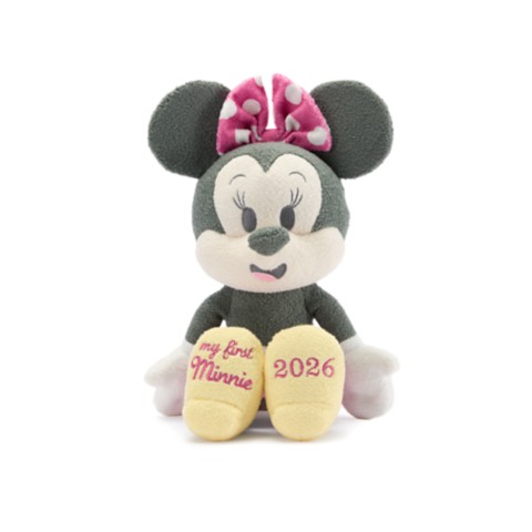 Мягкие игрушки Disney Minnie Mouse ''My First Minnie 2026'' Plush for Baby – 13''