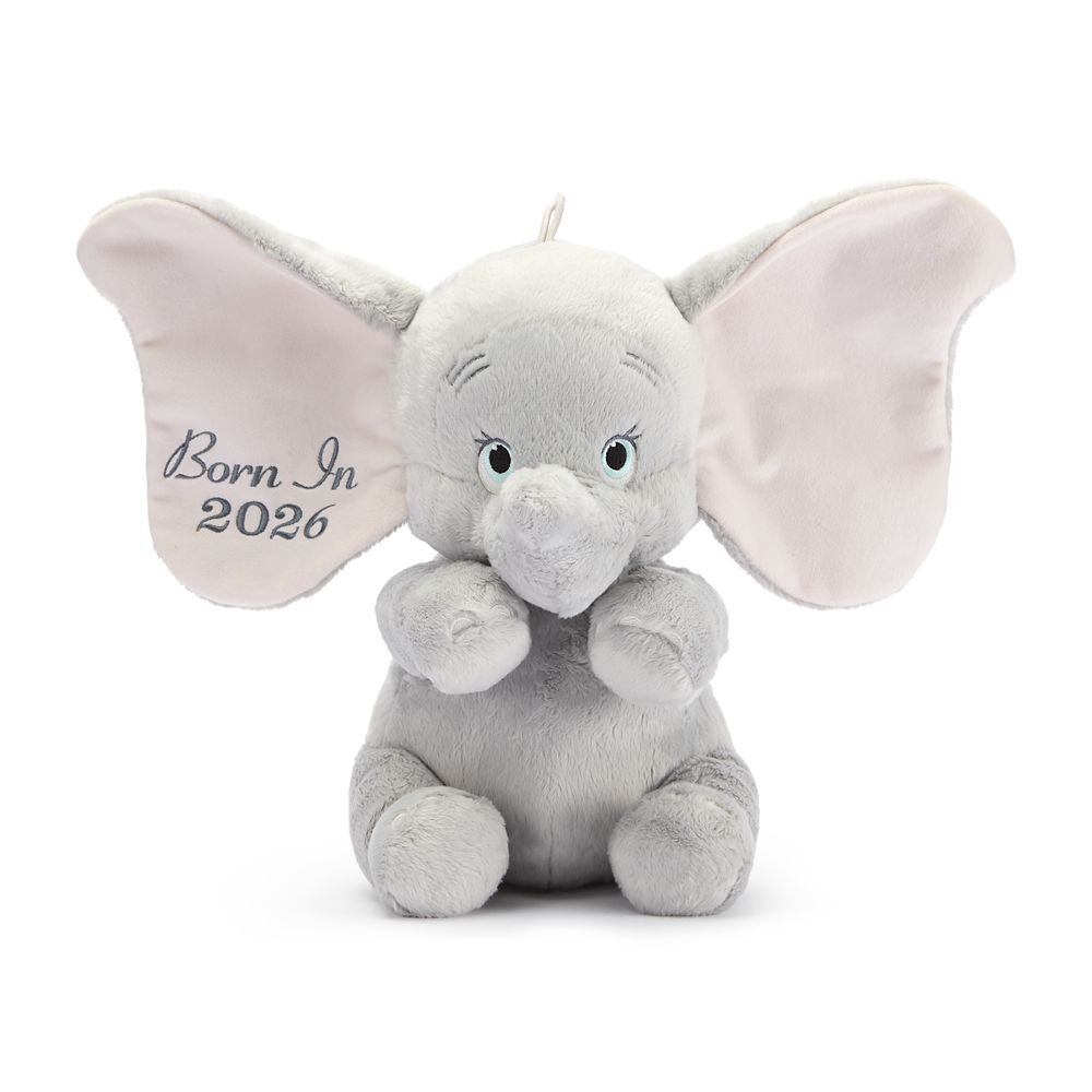 Dumbo ''Born in 2026'' Plush for Baby &ndash; 11''