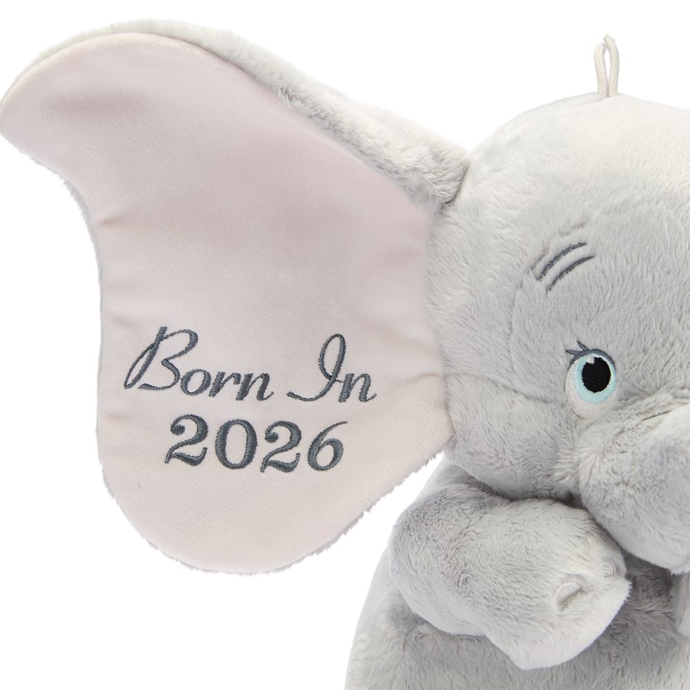Dumbo ''Born in 2026'' Plush for Baby &ndash; 11''