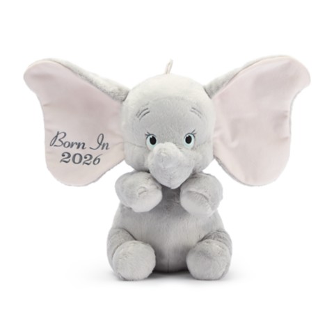 Мягкие игрушки Disney Dumbo ''Born in 2026'' Plush for Baby – 11''