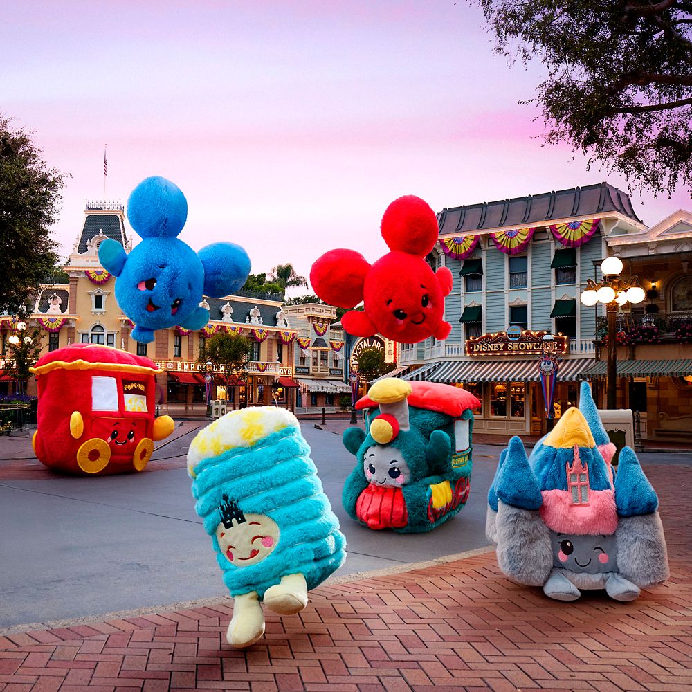 Popcorn Cart Plush &ndash; Disney Iconics &ndash; 8'' &ndash; D23: The Ultimate Disney Fan Event