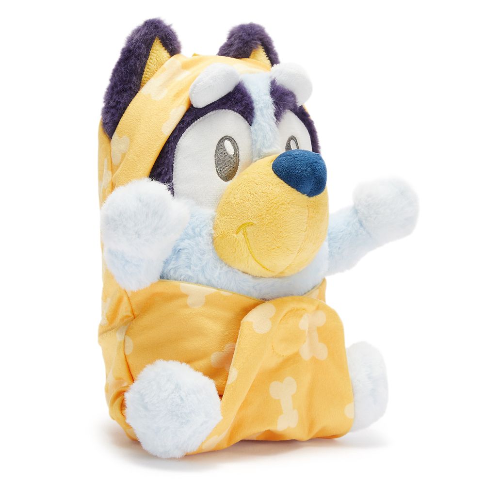 Bluey Plush in Blanket Pouch &ndash; Disney Babies &ndash; Small 11''