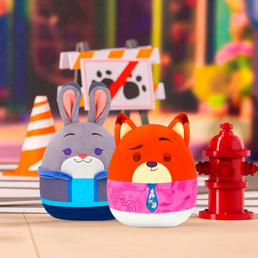 Nick Wilde Squishmallows Plush &ndash; Zootopia 2 &ndash; 10''