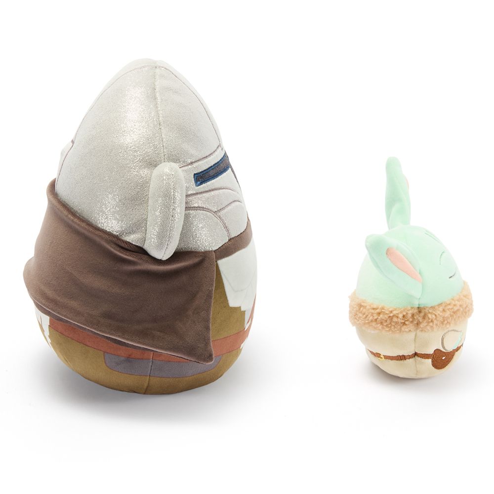 The Mandalorian and Grogu Squishmallows Plush Set &ndash; Star Wars &ndash; Exclusive