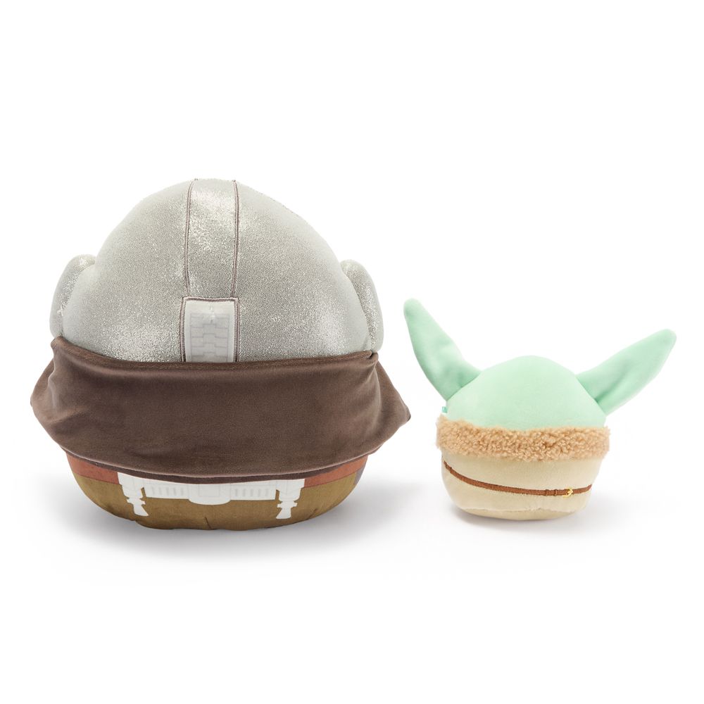 The Mandalorian and Grogu Squishmallows Plush Set &ndash; Star Wars &ndash; Exclusive