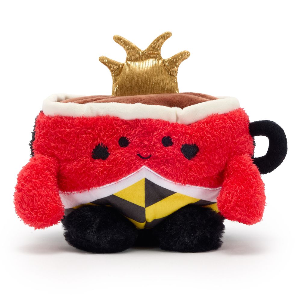 Queen of Hearts Teacup Plush by Bum Bumz &ndash; Alice in Wonderland &ndash; 8''