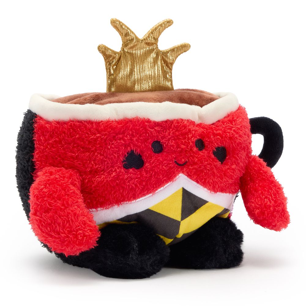 Queen of Hearts Teacup Plush by Bum Bumz &ndash; Alice in Wonderland &ndash; 8''
