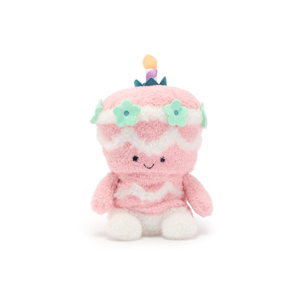 Unbirthday Cake Plush by Bum Bumz &ndash; Alice in Wonderland &ndash; 7 1/2''