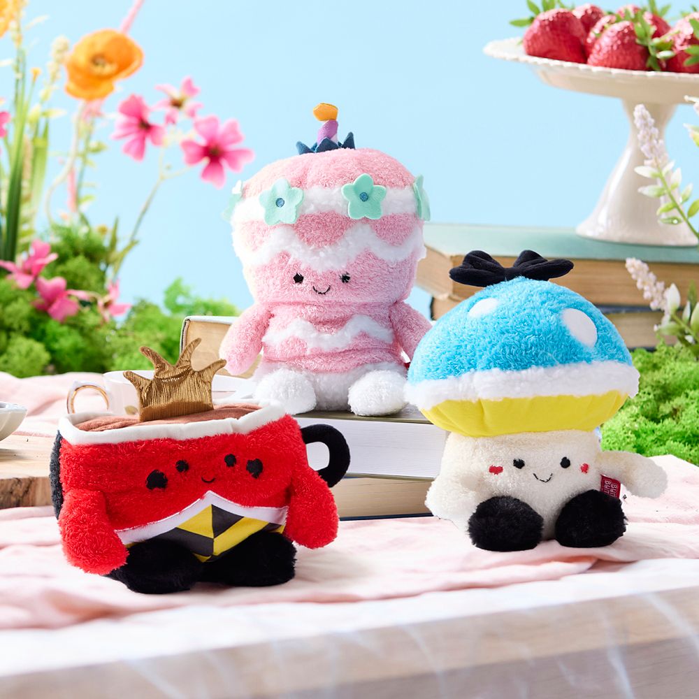 Alice in Wonderland Mushroom Plush by Bum Bumz &ndash; 7 1/2''