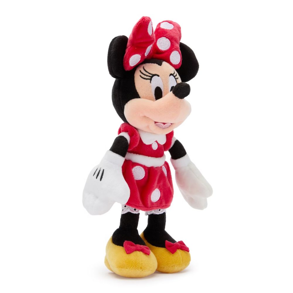 Minnie Mouse Plush &ndash; Red &ndash; Mini Bean Bag &ndash; 8 1/4''