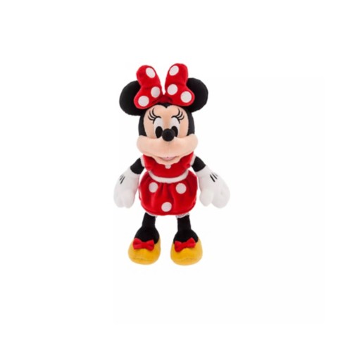 Детские мягкие игрушки Disney Minnie Mouse Plush – Red – Mini Bean Bag – 8 1/4''