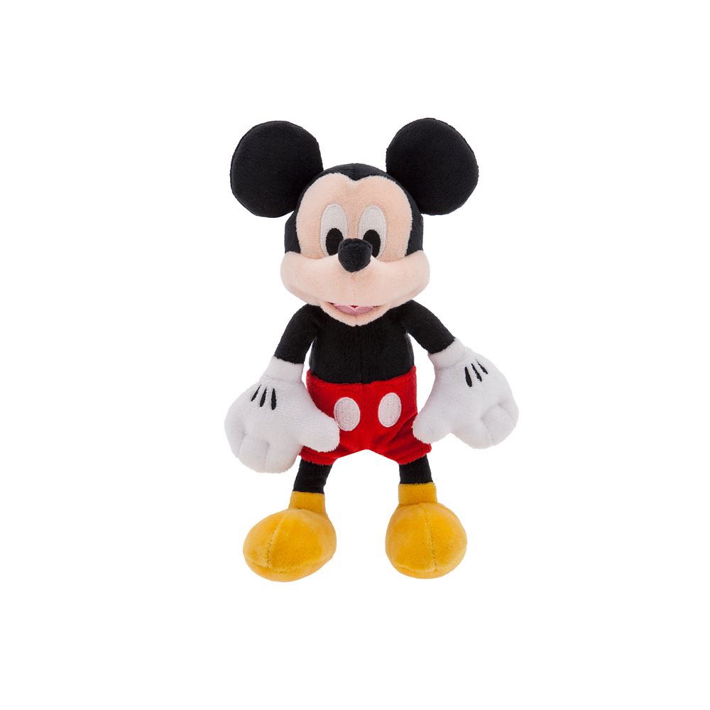 Mickey Mouse Plush  Mini Bean Bag  8 1/4 Official shopDisney