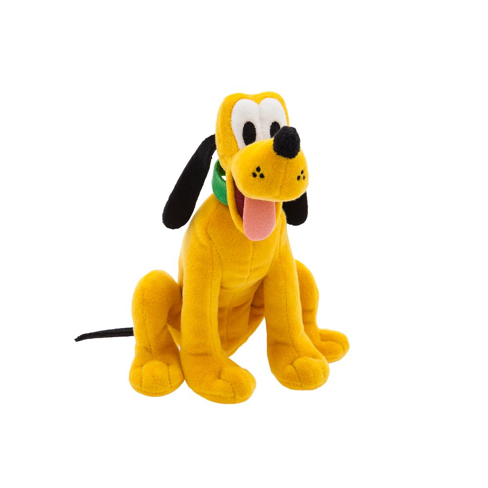 Pluto Plush – Mini Bean Bag – 8'' | Disney Store