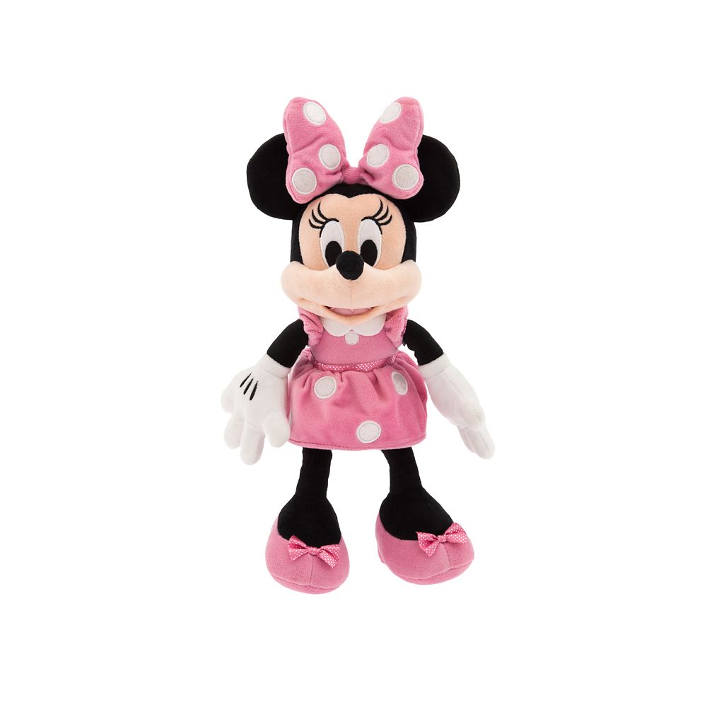 Minnie Mouse Plush  Pink  Small 14 Official shopDisney