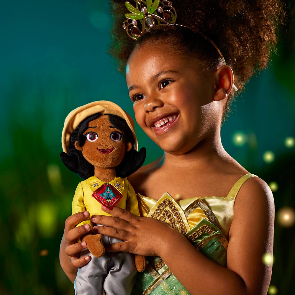 Tiana Plush Doll &ndash; Tiana's Bayou Adventure &ndash; Medium 18''