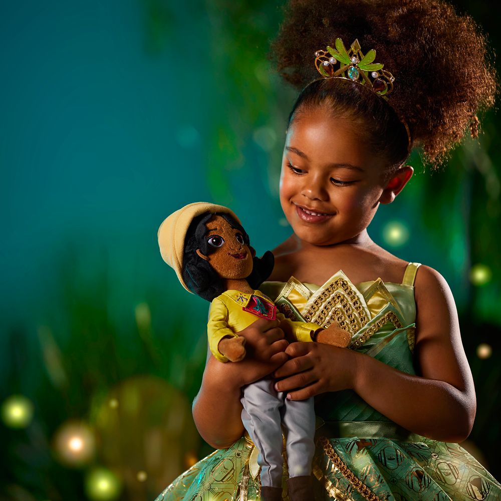 Tiana Plush Doll &ndash; Tiana's Bayou Adventure &ndash; Medium 18''