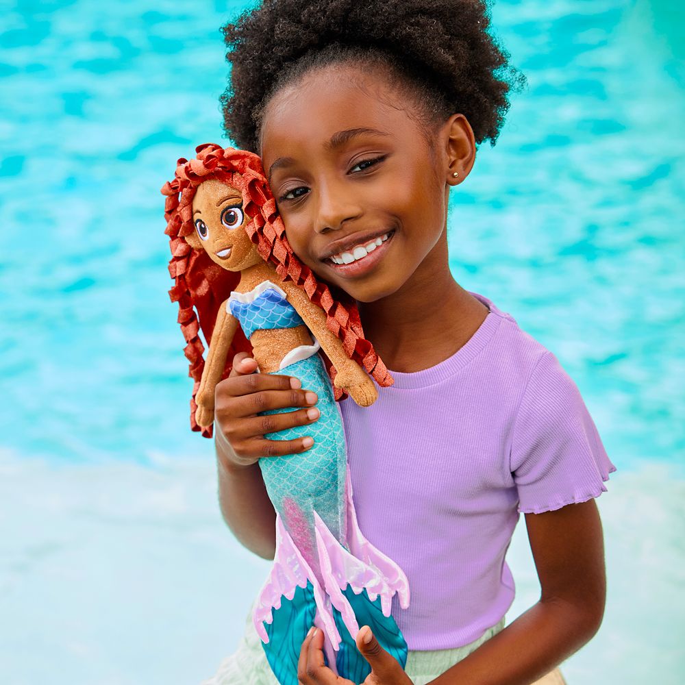 Ariel Plush Doll &ndash; The Little Mermaid &ndash; Live Action Film &ndash; 18''