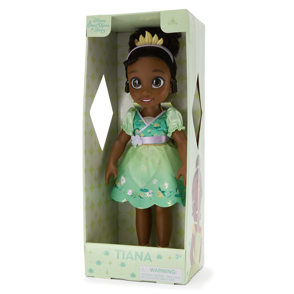 Tiana Disney Once Upon a Story Doll &ndash; The Princess and the Frog &ndash; 16''