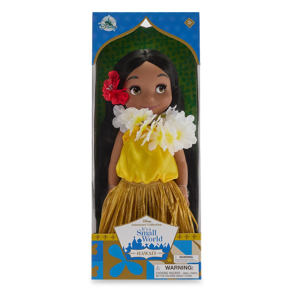 Disney Animator's Collection ''it's a small world'' Hawaii Singing Doll &ndash; 15''