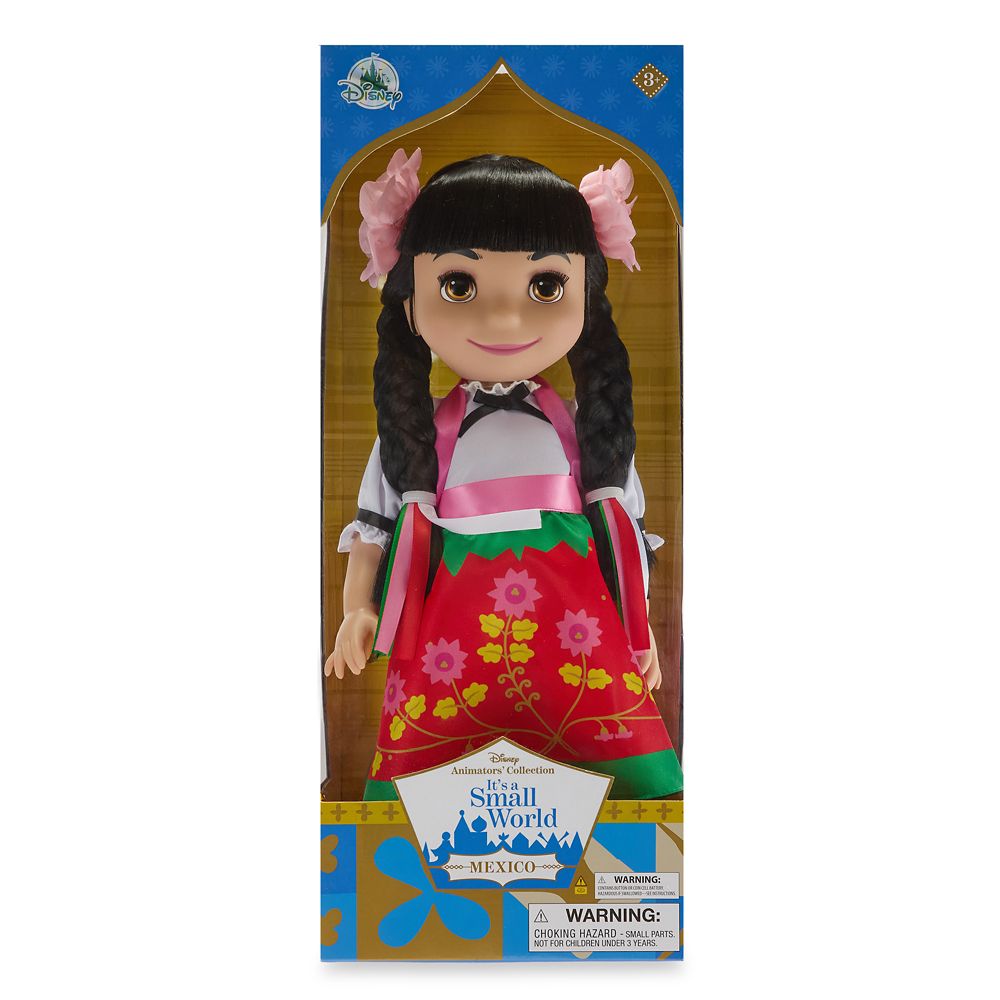 Disney Animator's Collection ''it's a small world'' Mexico Singing Doll &ndash; 15''