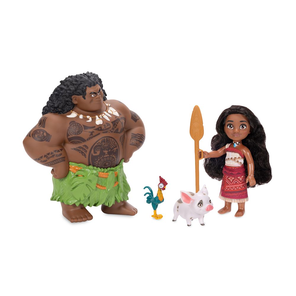 Moana & Maui Voyager Petite Doll Gift Set by Jakks – Moana 2