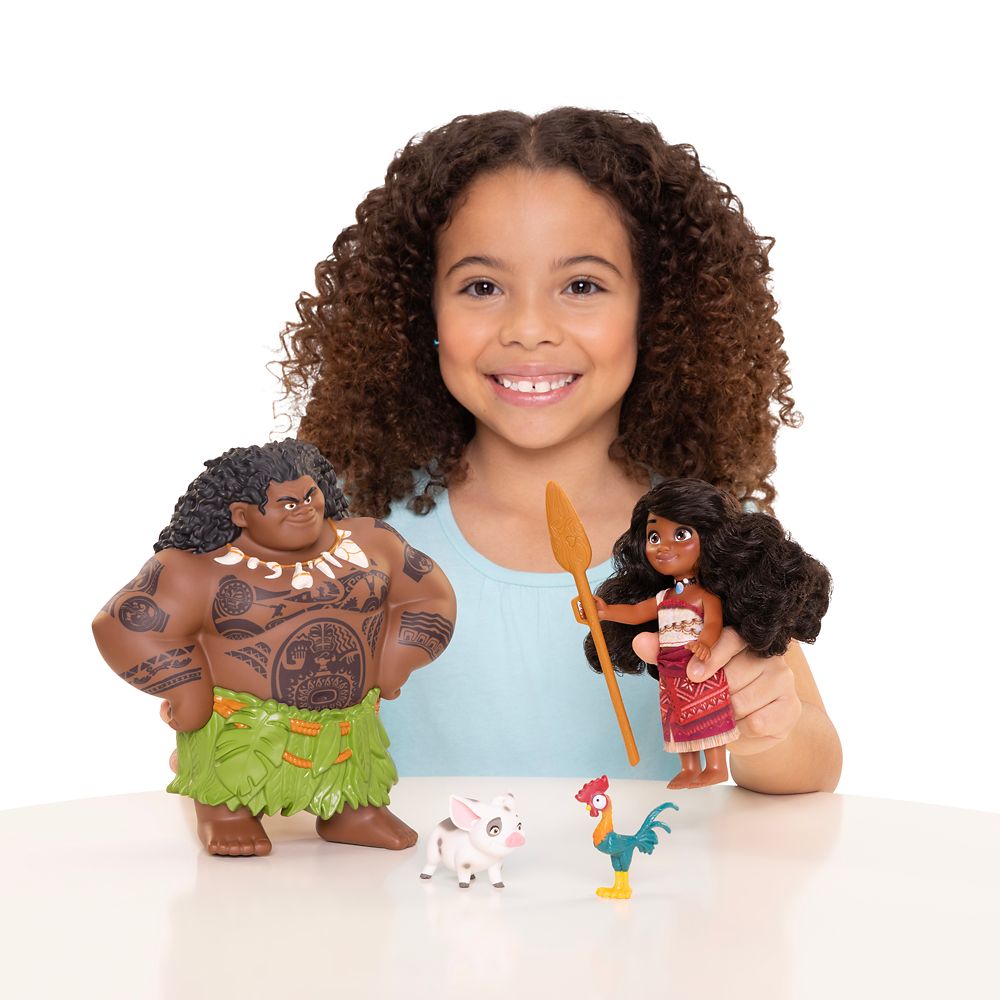 Moana & Maui Voyager Petite Doll Gift Set by Jakks - Moana 2
