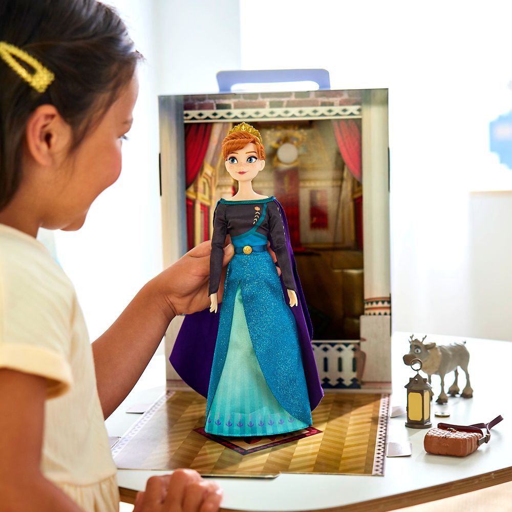 Anna Disney Story Doll &ndash; Frozen 2 &ndash; 11 1/2''