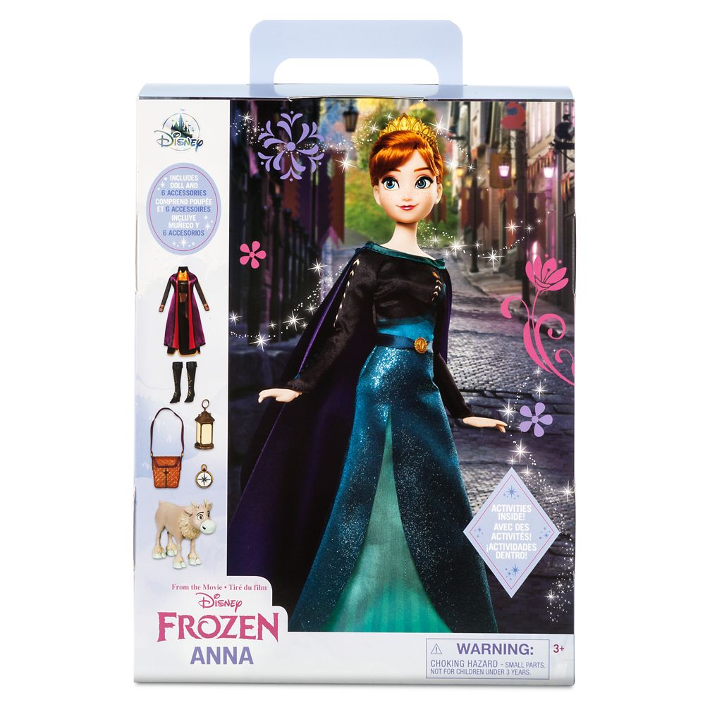 Anna Disney Story Doll &ndash; Frozen 2 &ndash; 11 1/2''