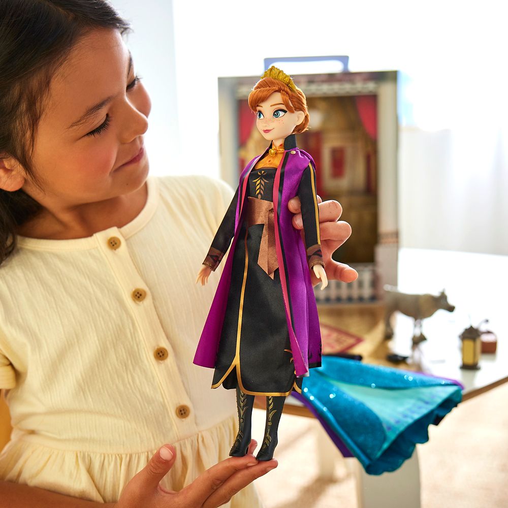 Anna Disney Story Doll &ndash; Frozen 2 &ndash; 11 1/2''