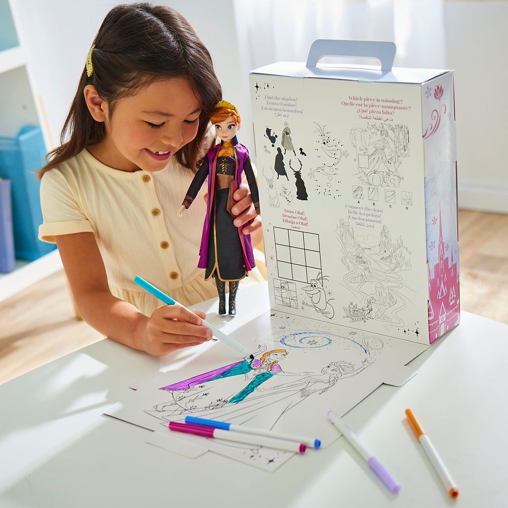 Anna Disney Story Doll &ndash; Frozen 2 &ndash; 11 1/2''