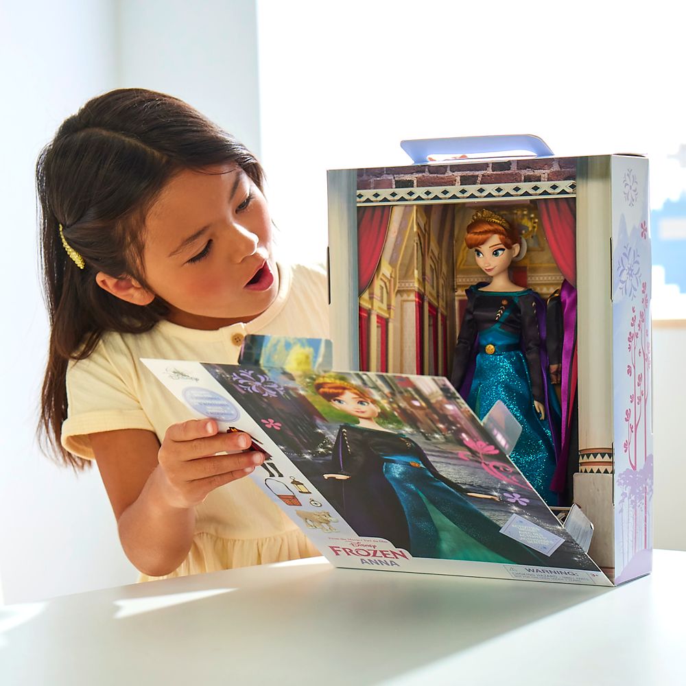 Anna Disney Story Doll &ndash; Frozen 2 &ndash; 11 1/2''