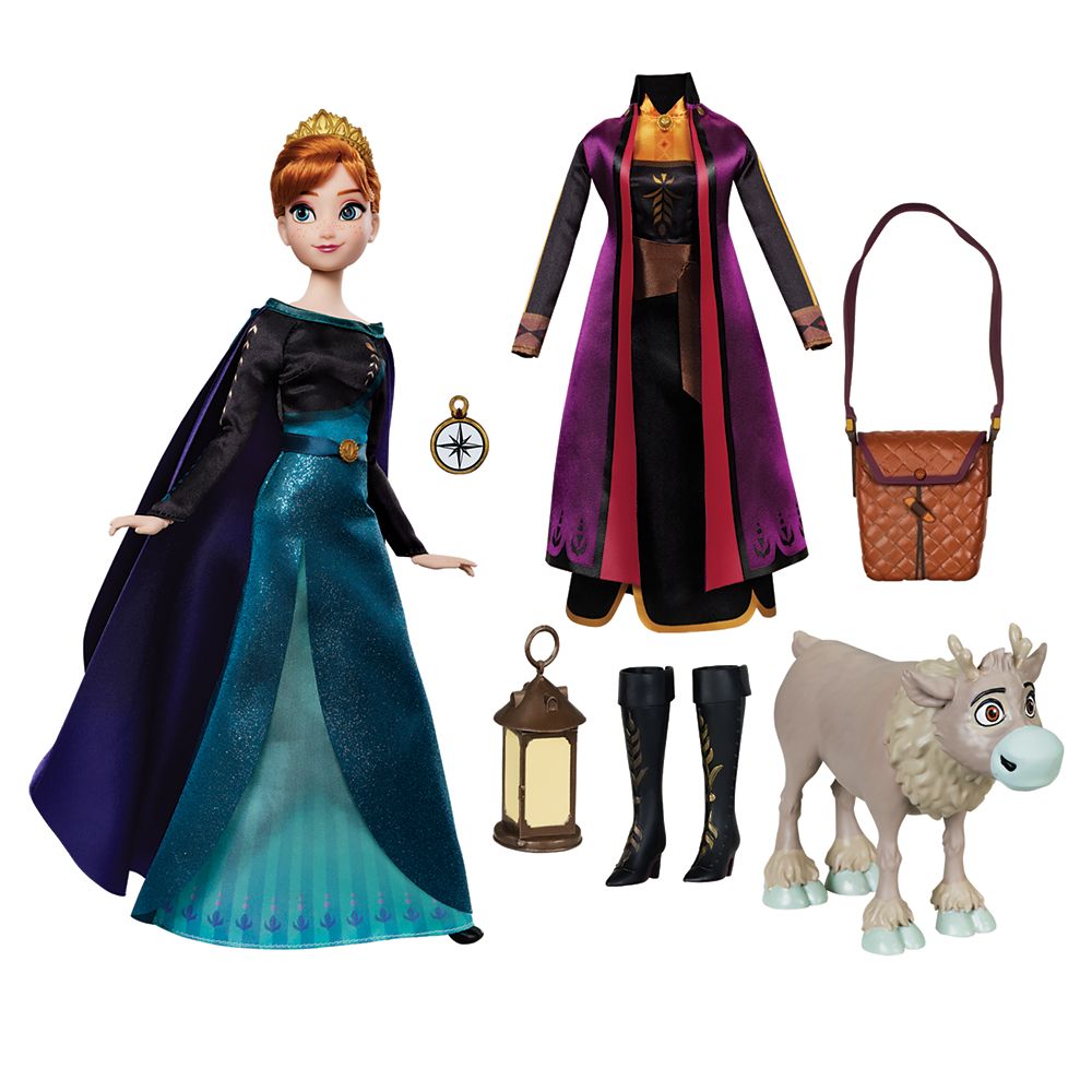Anna Disney Story Doll &ndash; Frozen 2 &ndash; 11 1/2''