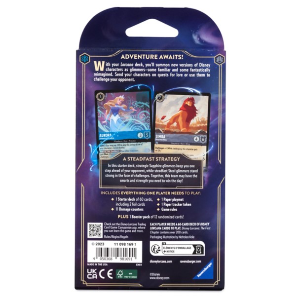 Disney Lorcana Trading Card Game by Ravensburger – The First Disney Lorcana Trading Card Game by Ravensburger – The First