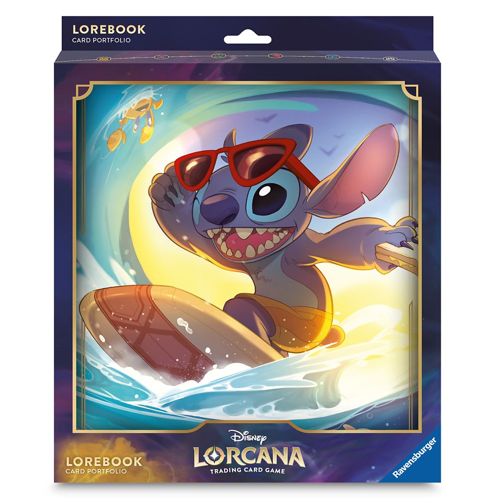 Stitch Lorebook Card Portfolio by Ravensburger - Disney Lorcana Trading Card Game