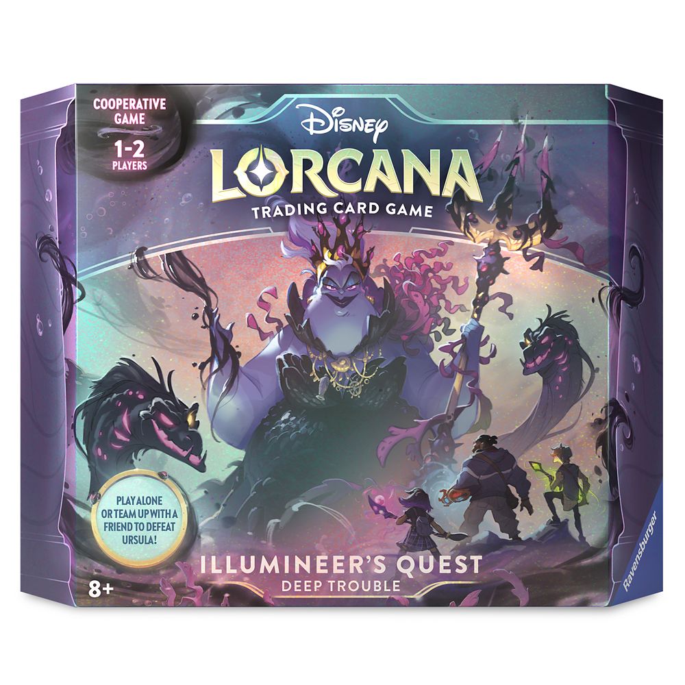 Disney Lorcana Trading Card Game by Ravensburger - Ursula's Return - Illumineer's Quest - Deep Trouble