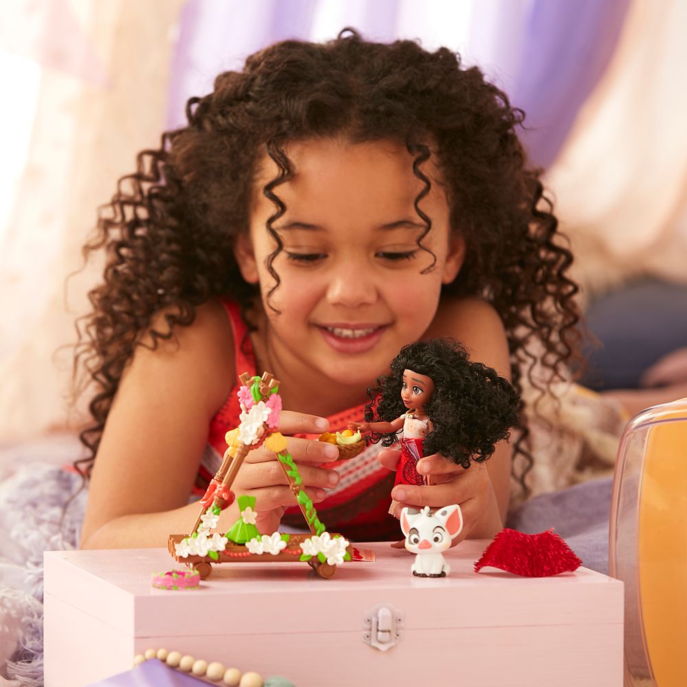 Moana Disney Once Upon a Story Mini Doll Playset &ndash; 5''