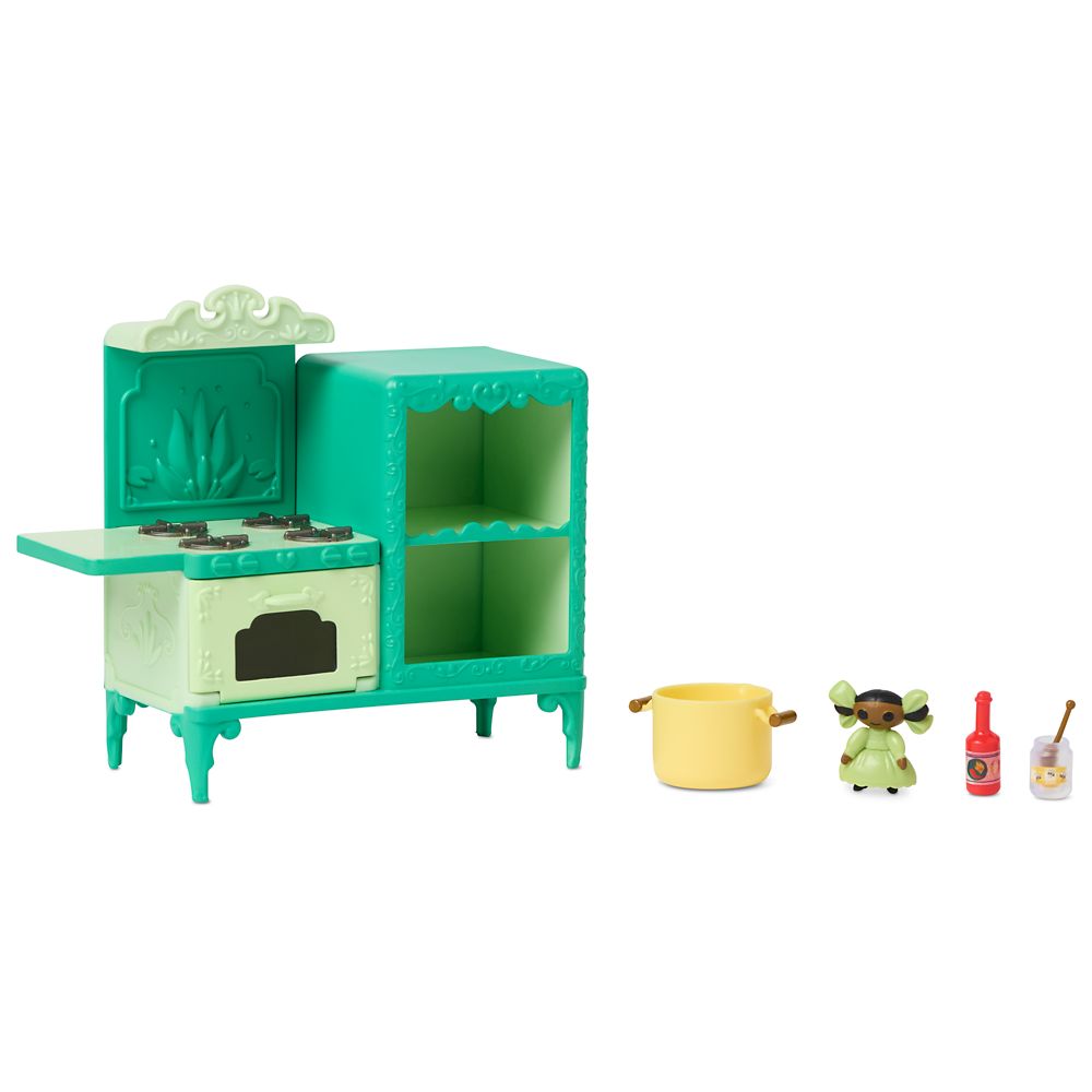 Tiana Disney Once Upon a Story Mini Doll Playset - The Princess and the Frog - 5''