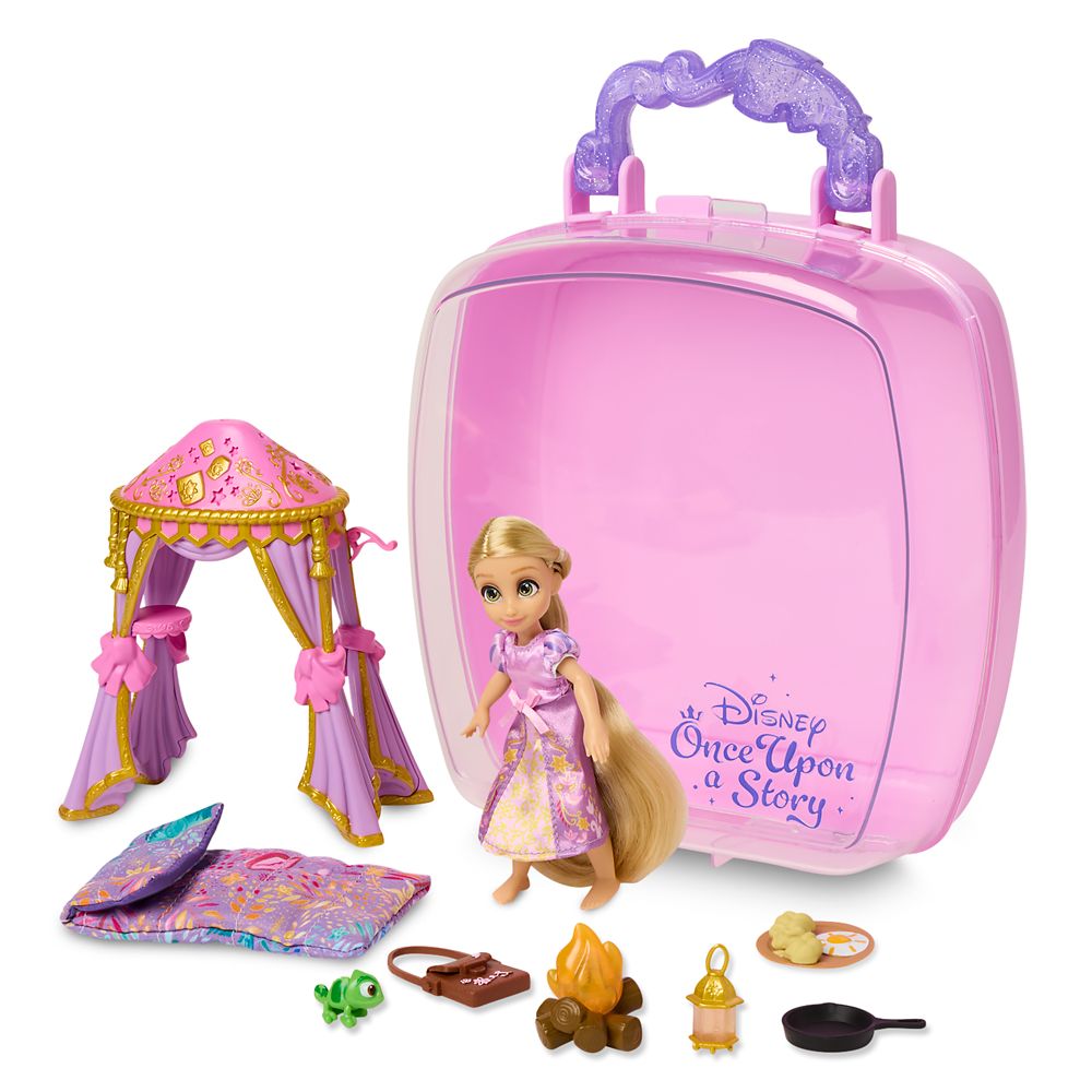 Rapunzel Disney's Once Upon a Story Mini Doll Playset – Tangled – 5''