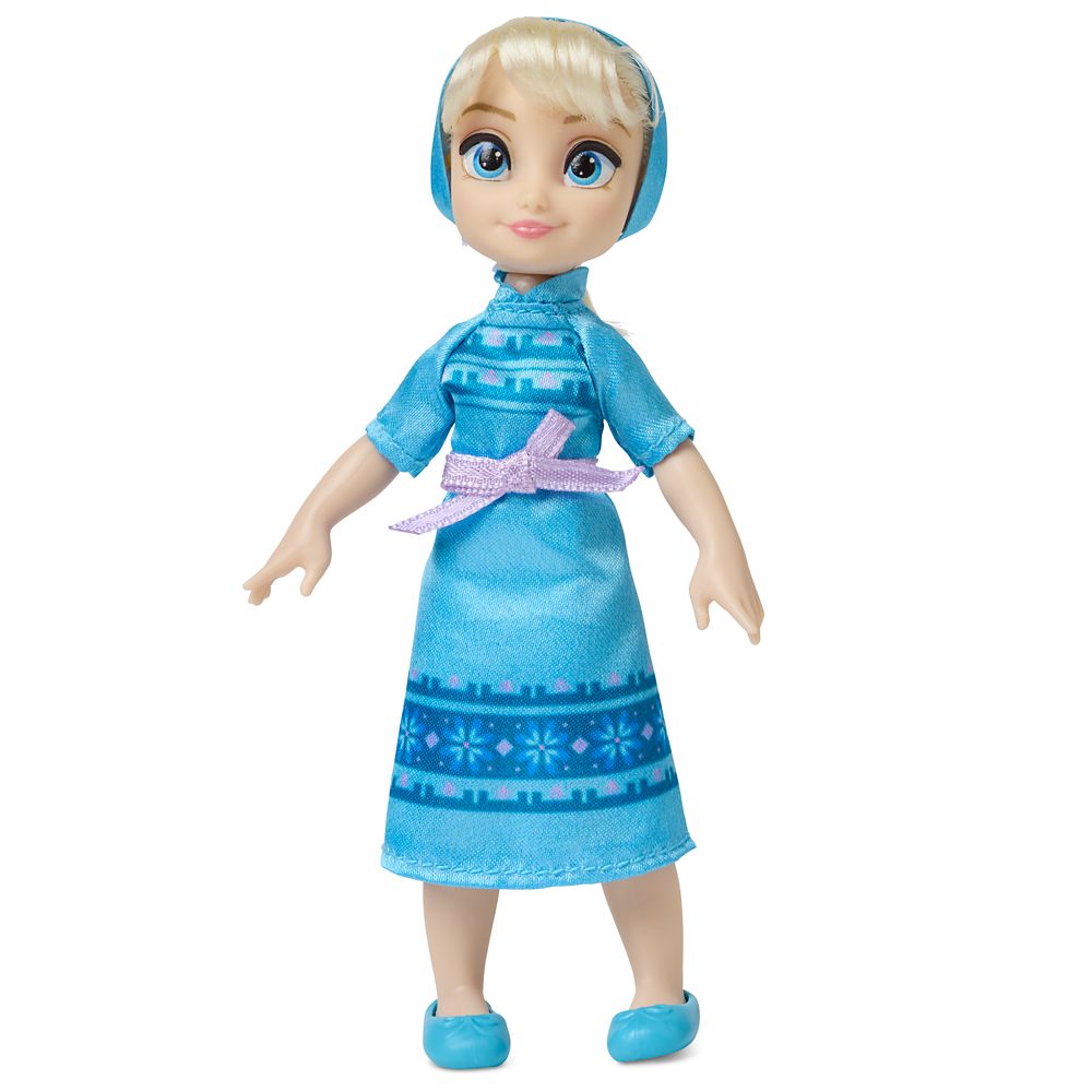 Elsa Disney Once Upon a Story Mini Doll Play Set - Frozen - 5''