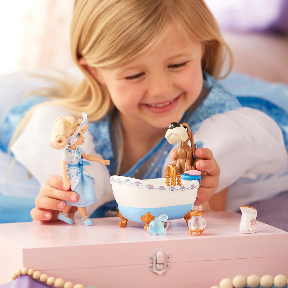 Cinderella Disney Once Upon a Story Mini Doll Play Set &ndash; 5''