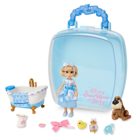 Детские куклы Disney Cinderella Disney Once Upon a Story Mini Doll Play Set – 5''