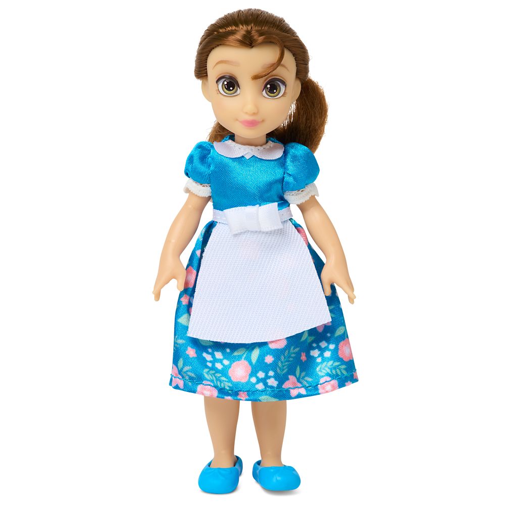 Belle Disney Once Upon a Story Mini Doll Playset &ndash; Beauty and the Beast &ndash; 5''
