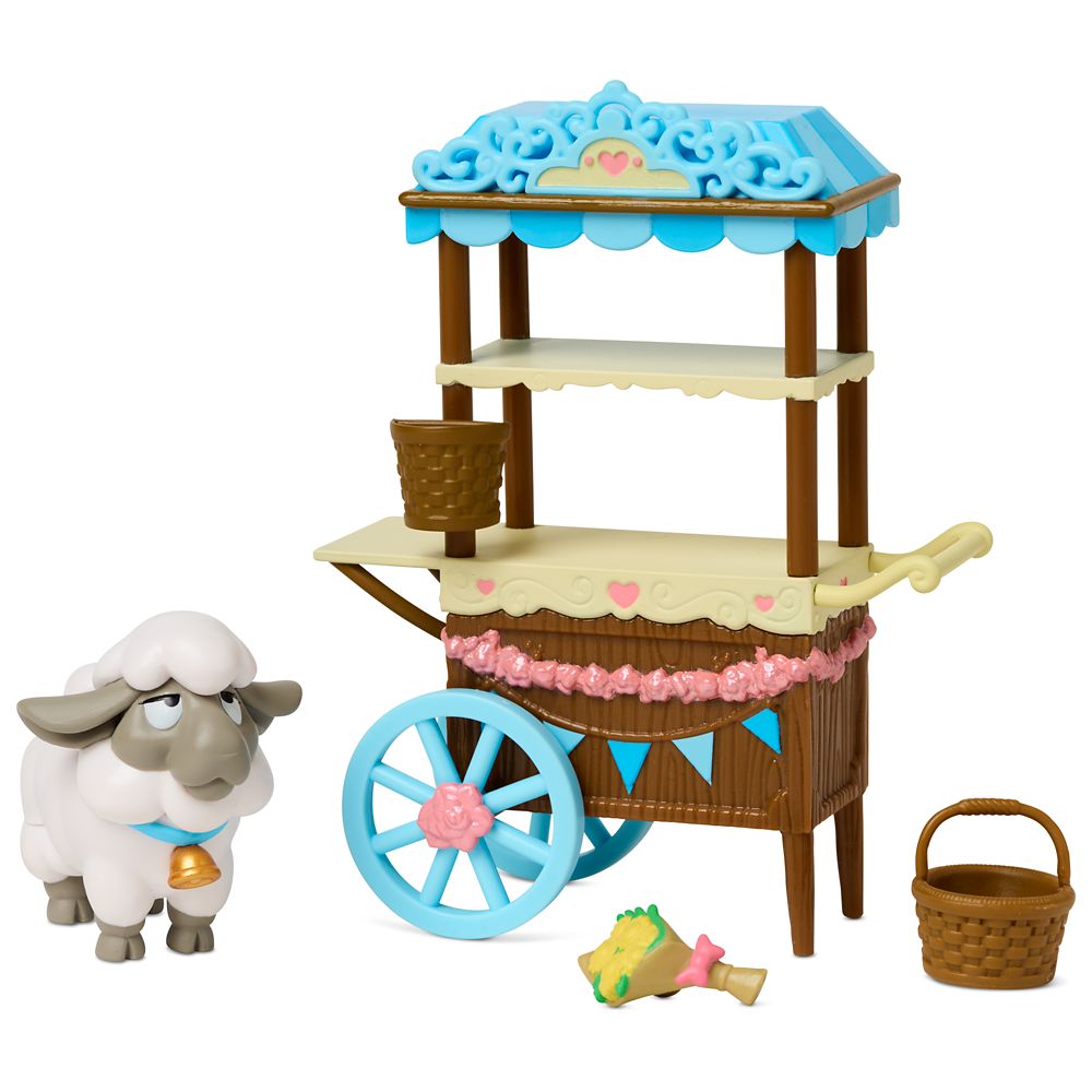 Belle Disney Once Upon a Story Mini Doll Playset &ndash; Beauty and the Beast &ndash; 5''